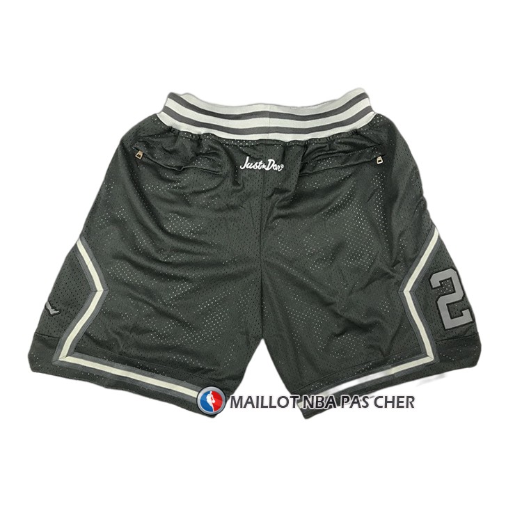 Short Just Don x Air Jordan Flight Noir